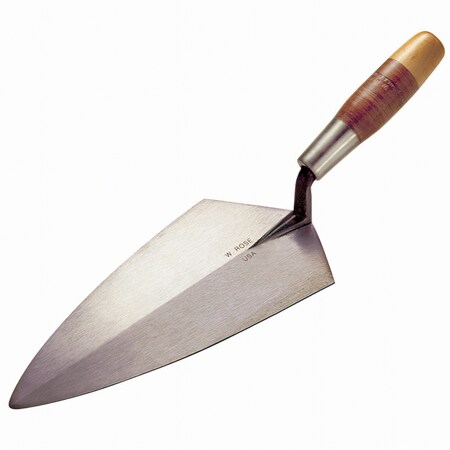 Kraft Tool Limber Philadelphia Brick Trowel w/ Leather Handle 11-1/2" RO310-11 1/2L